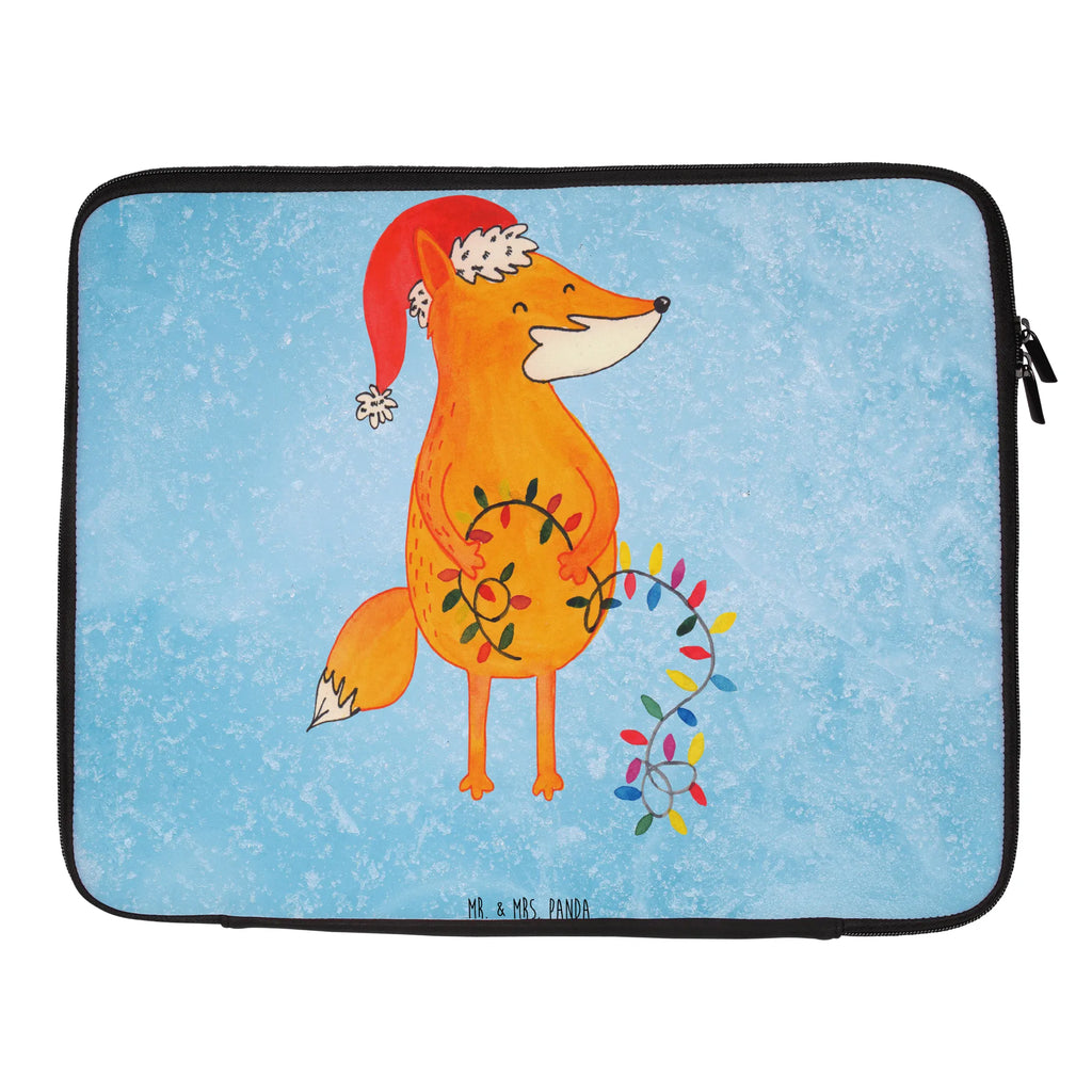 Notebook Tasche Fuchs Weihnachten Notebook Tasche, Laptop, Computertasche, Tasche, Notebook-Tasche, Notebook-Reisehülle, Notebook Schutz, Winter, Weihnachten, Weihnachtsdeko, Nikolaus, Advent, Heiligabend, Wintermotiv, Fuchs, Füchse, Spruch schön, Geschenk Weihnachten, Weihnachtsmann, Weihnachtszeit