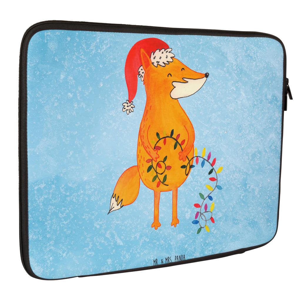 Notebook Tasche Fuchs Weihnachten Notebook Tasche, Laptop, Computertasche, Tasche, Notebook-Tasche, Notebook-Reisehülle, Notebook Schutz, Winter, Weihnachten, Weihnachtsdeko, Nikolaus, Advent, Heiligabend, Wintermotiv, Fuchs, Füchse, Spruch schön, Geschenk Weihnachten, Weihnachtsmann, Weihnachtszeit