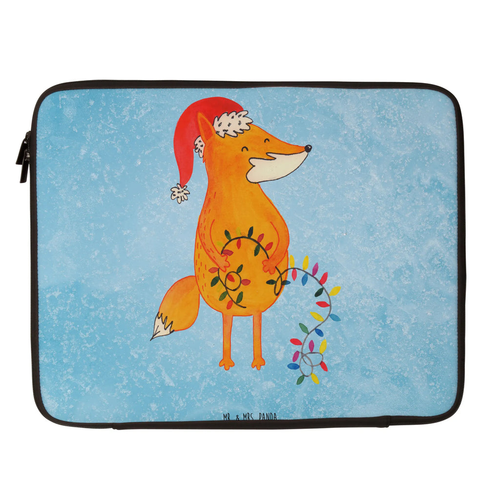 Notebook Tasche Fuchs Weihnachten Notebook Tasche, Laptop, Computertasche, Tasche, Notebook-Tasche, Notebook-Reisehülle, Notebook Schutz, Winter, Weihnachten, Weihnachtsdeko, Nikolaus, Advent, Heiligabend, Wintermotiv, Fuchs, Füchse, Spruch schön, Geschenk Weihnachten, Weihnachtsmann, Weihnachtszeit