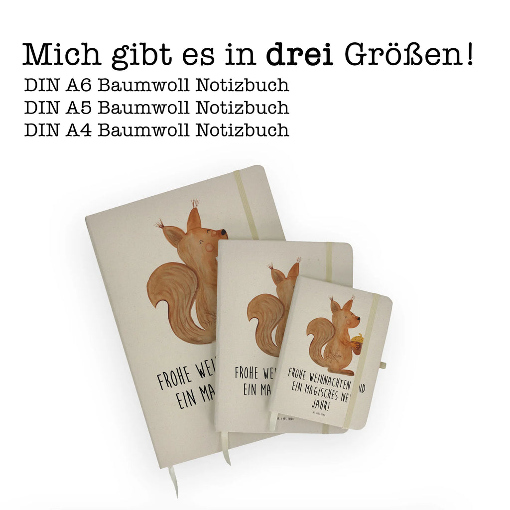 Baumwoll Notizbuch Eichhörnchen Weihnachten Notizen, Eintragebuch, Tagebuch, Notizblock, Adressbuch, Journal, Kladde, Skizzenbuch, Notizheft, Schreibbuch, Schreibheft, Winter, Weihnachten, Weihnachtsdeko, Nikolaus, Advent, Heiligabend, Wintermotiv, Frohe Weihnachten, Frohes neues Jahr, Guten Rutsch, Weihnachtsmotiv, Weihnachtsgruß, Neujahr, Vogel