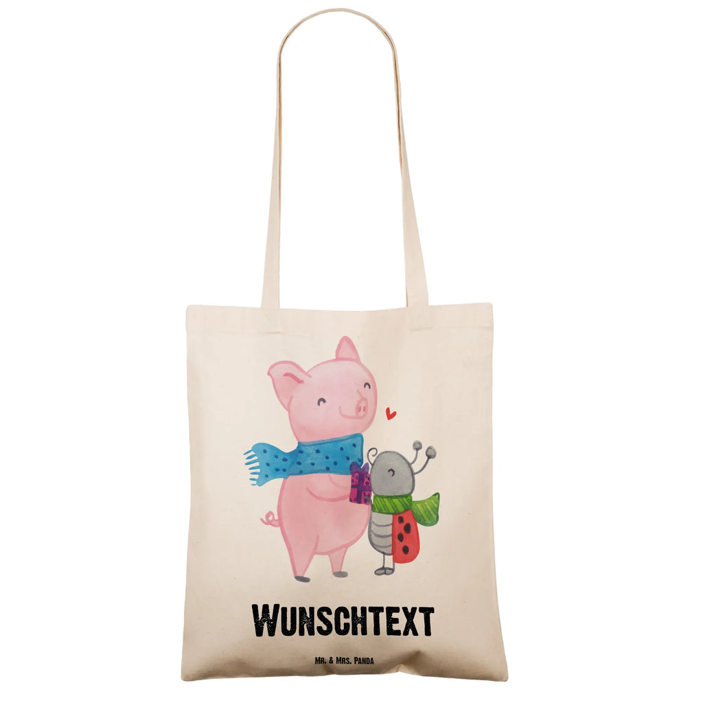 Personalisierte Tragetasche Glühschwein Smörle Personalisierte Beuteltasche, Personalisierter Beutel, Personalisierte Einkaufstasche, Personalisierter Jutebeutel, Personalisierter Stoffbeutel, Tragetasche mit Namen, Einkaufstasche mit Namen, Stoffbeutel mit Namen, Personalisierte Tasche, Personalisierte Jutetasche, Personalisierte Kindergartentasche, Winter, Weihnachten, Weihnachtsdeko, Nikolaus, Advent, Heiligabend, Wintermotiv, Handgezeichnetes Glühschwein, Kreatives Glühschwein Design, Winterlicher Glühwein Spruch, Glühwein Liebhaber Geschenk, Herzliches Marienkäfer Motiv, Marienkäfer in Winterkleidung, Glühwein ist köstlich Spruch, Smörle der stolze Marienkäfer, Süßer Marienkäfer gibt Geschenk, Romantische Geschenkidee Glühwein