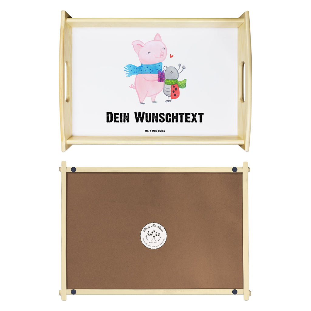 Personalisiertes Serviertablett Glühschwein Smörle Personalisiertes Serviertablett, Personalisiertes Tablett, Personalisiertes Holztablett, Personalisiertes Küchentablett, Personalisiertes Dekotablett, Personalisiertes Frühstückstablett, Serviertablett mit Namen, Tablett mit Namen, Winter, Weihnachten, Weihnachtsdeko, Nikolaus, Advent, Heiligabend, Wintermotiv, Handgezeichnetes Glühschwein, Kreatives Glühschwein Design, Winterlicher Glühwein Spruch, Glühwein Liebhaber Geschenk, Herzliches Marienkäfer Motiv, Marienkäfer in Winterkleidung, Glühwein ist köstlich Spruch, Smörle der stolze Marienkäfer, Süßer Marienkäfer gibt Geschenk, Romantische Geschenkidee Glühwein