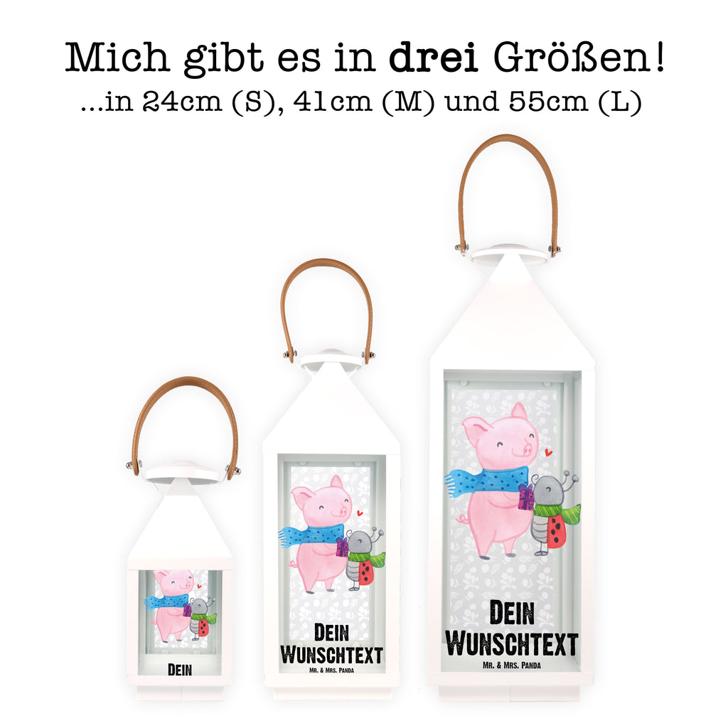 Personalisierte Deko Laterne Glühschwein Smörle Gartenlampe, Gartenleuchte, Gartendekoration, Gartenlicht, Laterne kleine Laternen, XXL Laternen, Laterne groß, Winter, Weihnachten, Weihnachtsdeko, Nikolaus, Advent, Heiligabend, Wintermotiv, Handgezeichnetes Glühschwein, Kreatives Glühschwein Design, Winterlicher Glühwein Spruch, Glühwein Liebhaber Geschenk, Herzliches Marienkäfer Motiv, Marienkäfer in Winterkleidung, Glühwein ist köstlich Spruch, Smörle der stolze Marienkäfer, Süßer Marienkäfer gibt Geschenk, Romantische Geschenkidee Glühwein