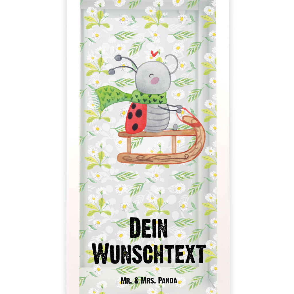 Personalisierte Deko Laterne Smörle Rodeln Gartenlampe, Gartenleuchte, Gartendekoration, Gartenlicht, Laterne kleine Laternen, XXL Laternen, Laterne groß, Winter, Weihnachten, Weihnachtsdeko, Nikolaus, Advent, Heiligabend, Wintermotiv, Schlittenfahren, Smörle, Marzipan