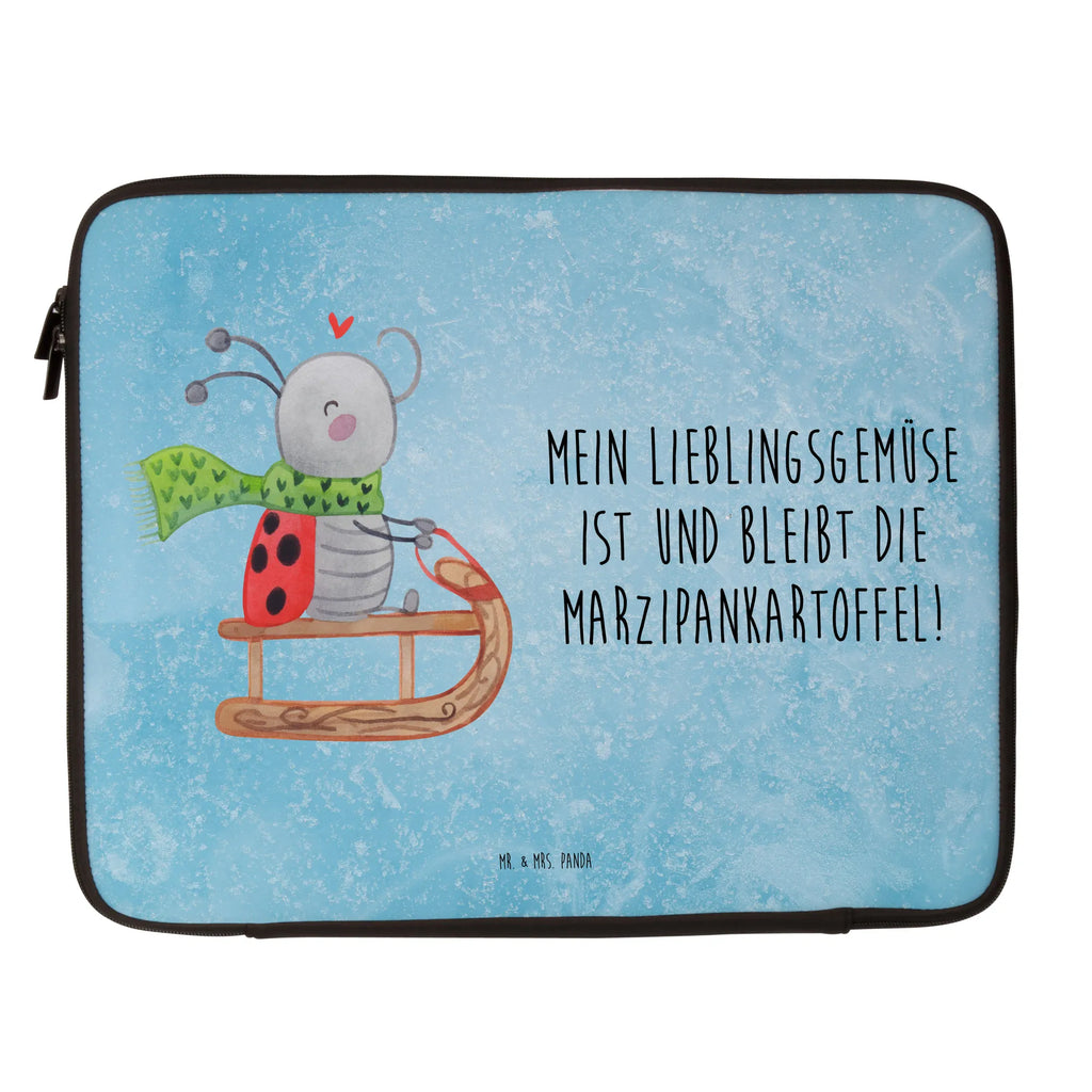 Notebook Tasche Smörle Rodeln Notebook Tasche, Laptop, Computertasche, Tasche, Notebook-Tasche, Notebook-Reisehülle, Notebook Schutz, Winter, Weihnachten, Weihnachtsdeko, Nikolaus, Advent, Heiligabend, Wintermotiv, Schlittenfahren, Smörle, Marzipan