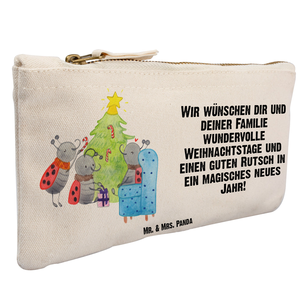 Schminktasche Weihnachten Smörle Schminktasche, Kosmetiktasche, Kosmetikbeutel, Stiftemäppchen, Etui, Federmappe, Makeup, XXL, Schminketui, Kosmetiketui, Schlamperetui, Winter, Weihnachten, Weihnachtsdeko, Nikolaus, Advent, Heiligabend, Wintermotiv, Weihnachtsbaum, Geschenk, Pfefferminzstange, Tannennadeln