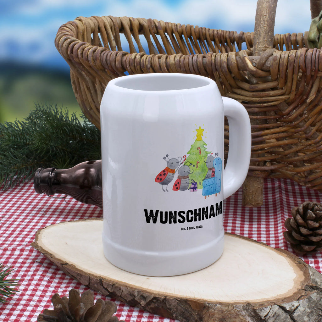 Personalisierter Bierkrug Weihnachten Smörle Bierkrug mit Namen, Bierkrug personalisieren, Bierglas mit Namen, Personalisierung, Bedrucken, Winter, Weihnachten, Weihnachtsdeko, Nikolaus, Advent, Heiligabend, Wintermotiv, Weihnachtsbaum, Geschenk, Pfefferminzstange, Tannennadeln