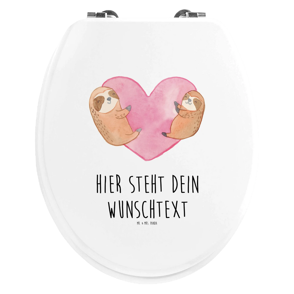 Personalisierter WC Sitz Motiv Faultiere Herz Personalisierte Klobrille, Personalisierter Klodeckel, Personalisierter Toilettendeckel, Personalisierter WC-Sitz, Toilettendeckel mit Namen, WC Sitz mit Namen, Liebe, Partner, Freund, Freundin, Ehemann, Ehefrau, Heiraten, Verlobung, Heiratsantrag, Liebesgeschenk, Jahrestag, Hocheitstag, Valentinstag, Geschenk für Frauen, Hochzeitstag, Mitbringsel, Geschenk für Freundin, Geschenk für Partner, Liebesbeweis, für Männer, für Ehemann