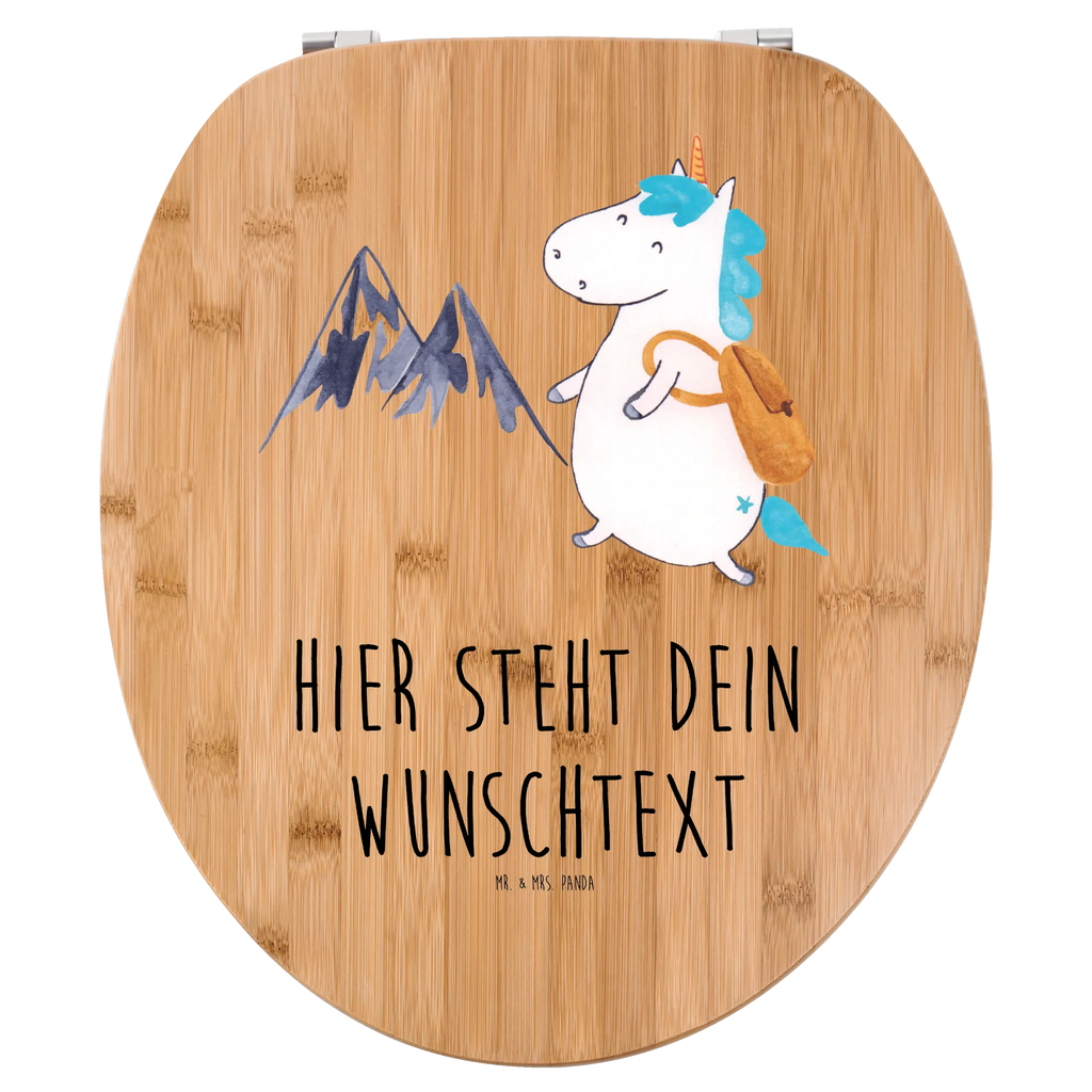 Personalisierter WC Sitz Motiv Einhorn Bergsteiger Personalisierte Klobrille, Personalisierter Klodeckel, Personalisierter Toilettendeckel, Personalisierter WC-Sitz, Toilettendeckel mit Namen, WC Sitz mit Namen, Einhorn, Einhörner, Einhorn Deko, Pegasus, Unicorn, Bergsteiger, Abenteuer, Berge, Abenteurer, Weltenbummler, Weltreise, Reisen, Urlaub, Entdecker