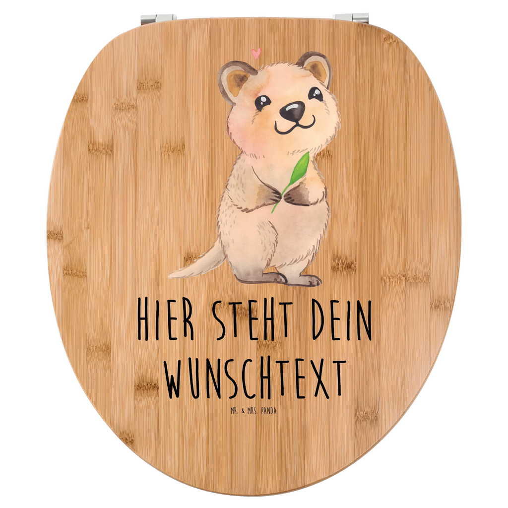 Personalisierter WC Sitz Motiv Quokka Happy Personalisierte Klobrille, Personalisierter Klodeckel, Personalisierter Toilettendeckel, Personalisierter WC-Sitz, Toilettendeckel mit Namen, WC Sitz mit Namen, Tiermotive, Gute Laune, lustige Sprüche, Tiere, Quokka, Verschieben, Aufschieberitis, Lustiger Spruch, Niedliches Tier, Dinge erledigen