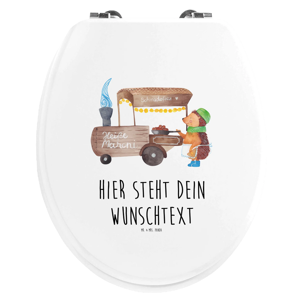 Personalisierter WC Sitz Motiv Igel Maronen Personalisierte Klobrille, Personalisierter Klodeckel, Personalisierter Toilettendeckel, Personalisierter WC-Sitz, Toilettendeckel mit Namen, WC Sitz mit Namen, Winter, Weihnachten, Weihnachtsdeko, Nikolaus, Advent, Heiligabend, Wintermotiv, Maronen, Weihnachtsmarkt, Kastanien, Duft