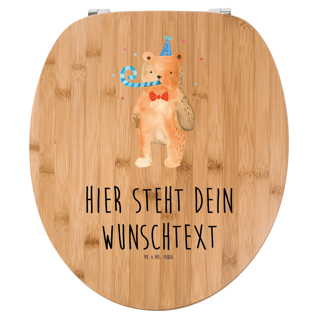 Personalisierter WC Sitz Motiv Birthday Bär Personalisierte Klobrille, Personalisierter Klodeckel, Personalisierter Toilettendeckel, Personalisierter WC-Sitz, Toilettendeckel mit Namen, WC Sitz mit Namen, Bär, Teddy, Teddybär, Happy Birthday, Alles Gute, Glückwunsch, Geburtstag