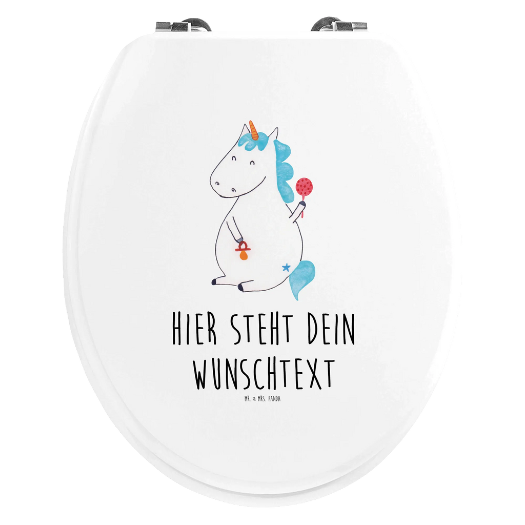 Personalisierter WC Sitz Motiv Einhorn Baby Personalisierte Klobrille, Personalisierter Klodeckel, Personalisierter Toilettendeckel, Personalisierter WC-Sitz, Toilettendeckel mit Namen, WC Sitz mit Namen, Einhorn, Einhörner, Einhorn Deko, Pegasus, Unicorn, Mutter, Geburt, Geburtstag, erstes Kind, Baby, Babyglück, Nachwuchs, Eltern, Party, Kind, Schnuller