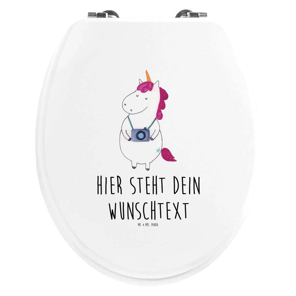 Personalisierter WC Sitz Motiv Einhorn Fotograf Personalisierte Klobrille, Personalisierter Klodeckel, Personalisierter Toilettendeckel, Personalisierter WC-Sitz, Toilettendeckel mit Namen, WC Sitz mit Namen, Einhorn, Einhörner, Einhorn Deko, Pegasus, Unicorn, Fotograf, Fotografie, Kamera, Reisen, Weltreise, Weltenbummler, Urlaub, Tourist, Kurztrip, Reise, Städtereise