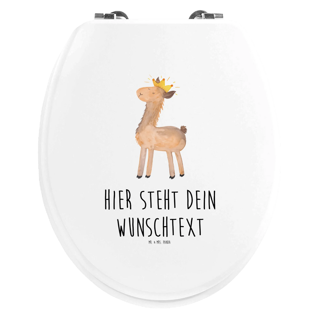 Personalisierter WC Sitz Motiv Lama König Personalisierte Klobrille, Personalisierter Klodeckel, Personalisierter Toilettendeckel, Personalisierter WC-Sitz, Toilettendeckel mit Namen, WC Sitz mit Namen, Lama, Alpaka, Lamas, König, Königin, Freundin, Mama, Papa, Büro Kollege, Kollegin, Chef, Vorgesetzter, Abi, Abitur