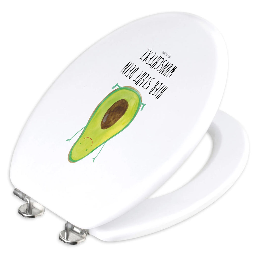 Personalisierter WC Sitz Motiv Avocado Happy Personalisierte Klobrille, Personalisierter Klodeckel, Personalisierter Toilettendeckel, Personalisierter WC-Sitz, Toilettendeckel mit Namen, WC Sitz mit Namen, Avocado, Veggie, Vegan, Gesund, Chaos