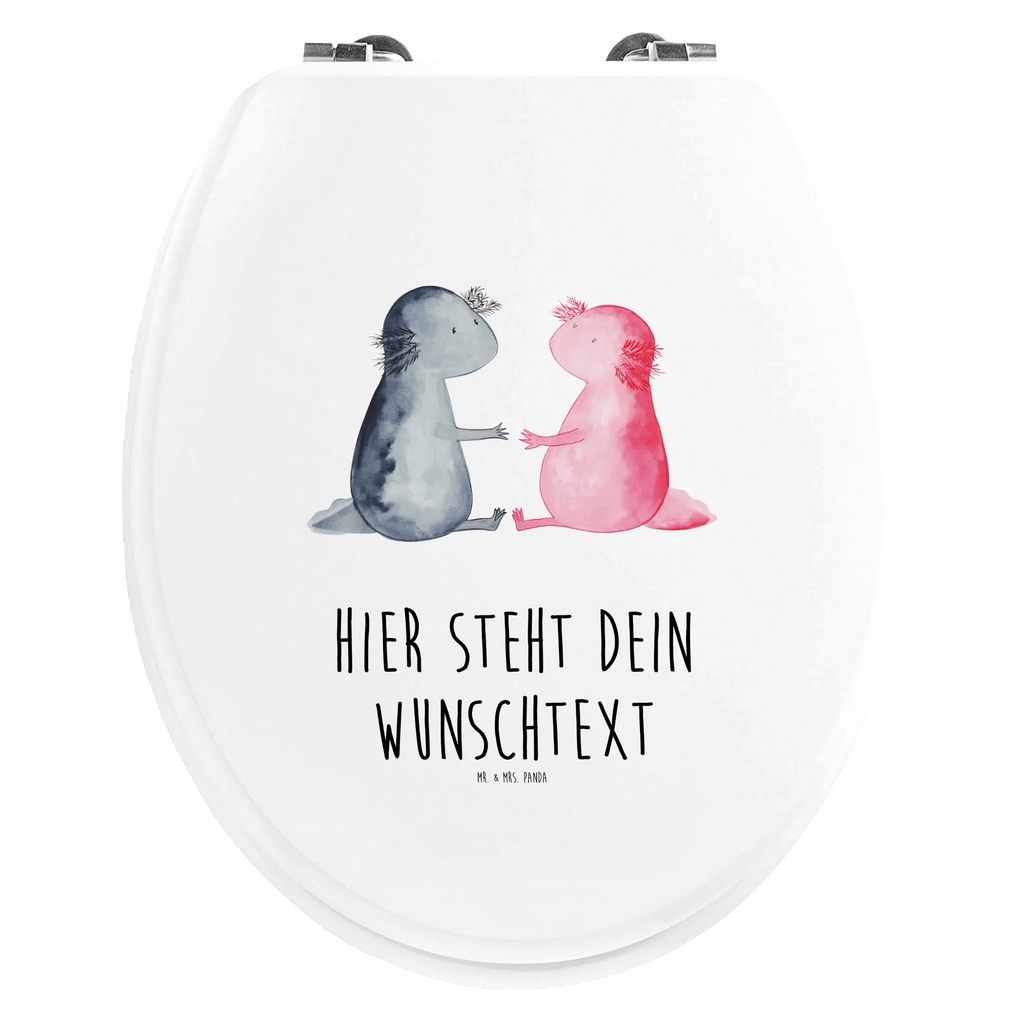 Personalisierter WC Sitz Motiv Axolotl Liebe Personalisierte Klobrille, Personalisierter Klodeckel, Personalisierter Toilettendeckel, Personalisierter WC-Sitz, Toilettendeckel mit Namen, WC Sitz mit Namen, Axolotl, Molch, Axolot, Schwanzlurch, Lurch, Lurche, Liebe, große Liebe, Liebesbeweis, Freund, Verlobter, Ehemann, Jahrestag, Valentinstag