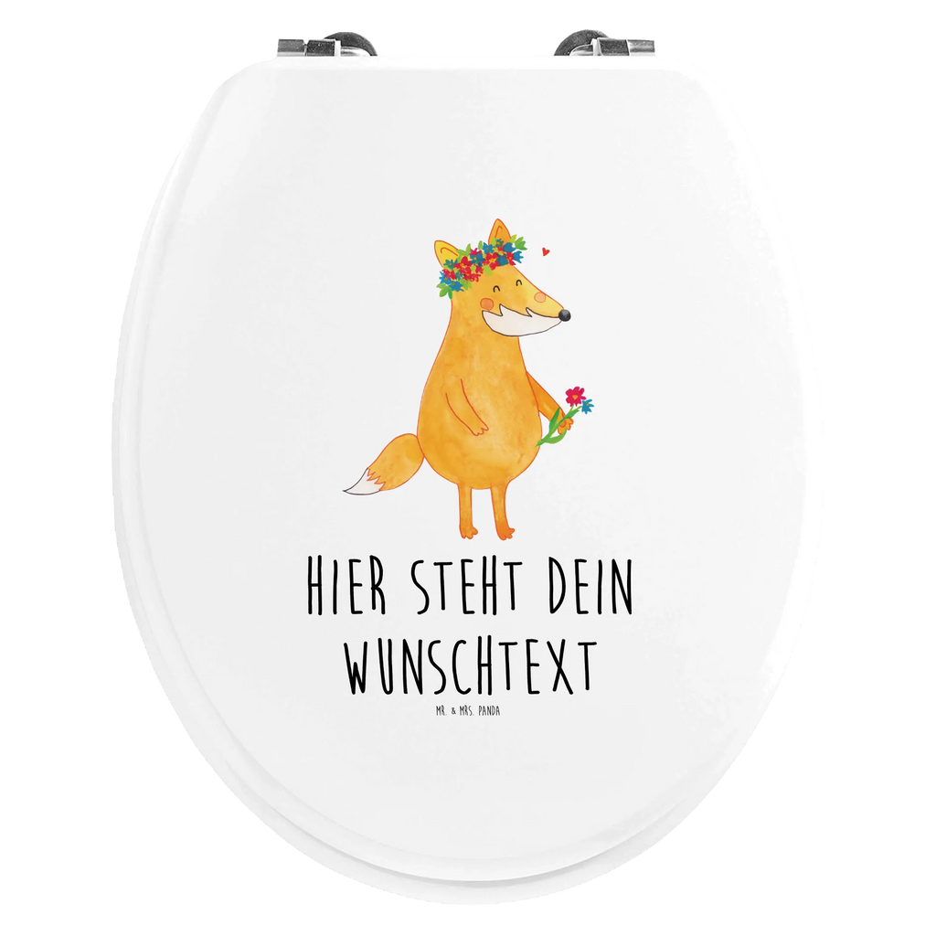 Personalisierter WC Sitz Motiv Fuchs Blumenliebe Personalisierte Klobrille, Personalisierter Klodeckel, Personalisierter Toilettendeckel, Personalisierter WC-Sitz, Toilettendeckel mit Namen, WC Sitz mit Namen, Fuchs, Füchse, Fox, Liebe, Freundin, Fuchsmädchen, Blumenmädchen, Freundinnen, Liebesbeweis, Blume, Blumen, Motivation, Freude, ich, mich, Selbstliebe