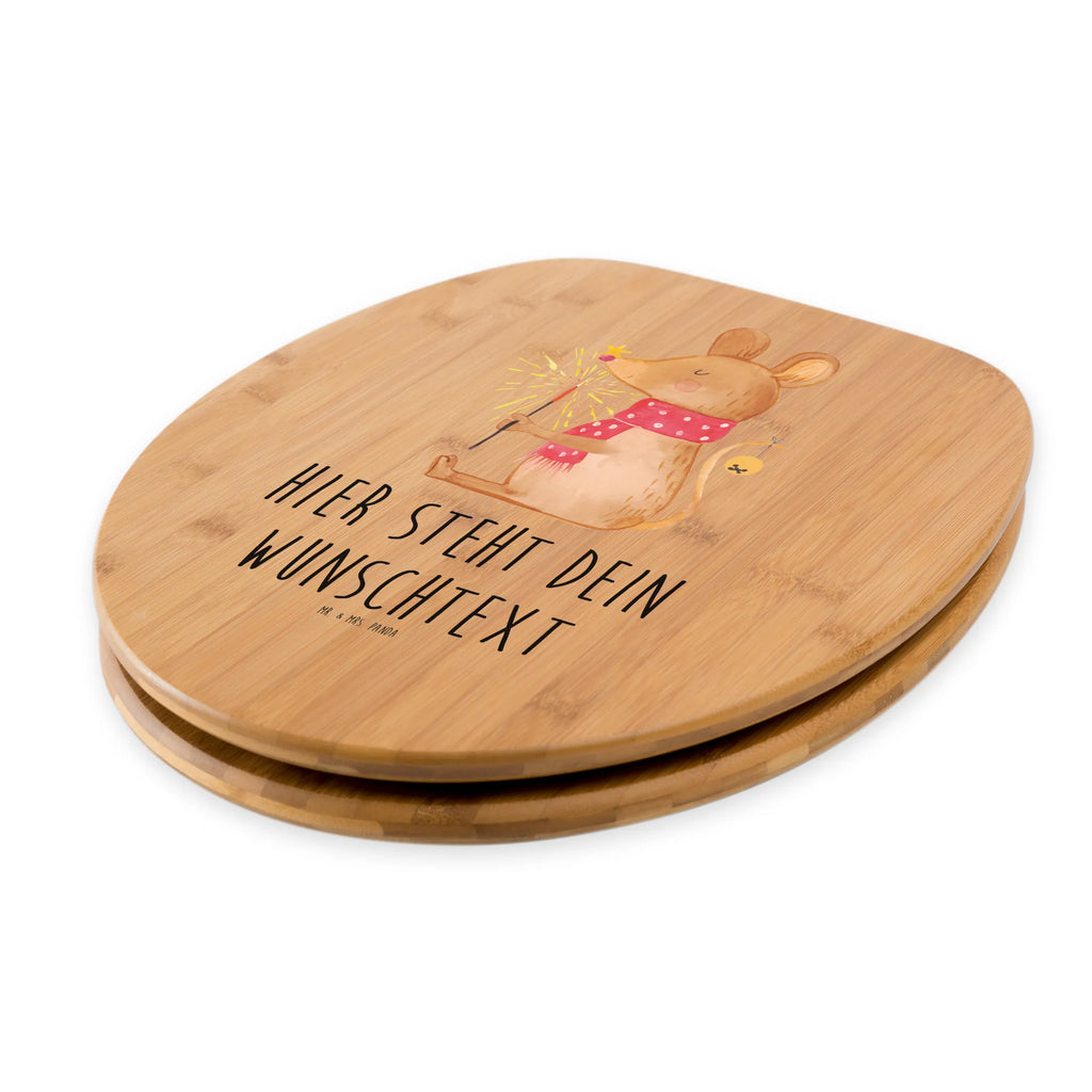 Personalisierter WC Sitz Motiv Weihnachtsmaus Personalisierte Klobrille, Personalisierter Klodeckel, Personalisierter Toilettendeckel, Personalisierter WC-Sitz, Toilettendeckel mit Namen, WC Sitz mit Namen, Winter, Weihnachten, Weihnachtsdeko, Nikolaus, Advent, Heiligabend, Wintermotiv, Frohe Weihnachten, Weihnachtsgruß, Weihnachtsmotiv, Maus, Mäuschen, Weihnachtswunder