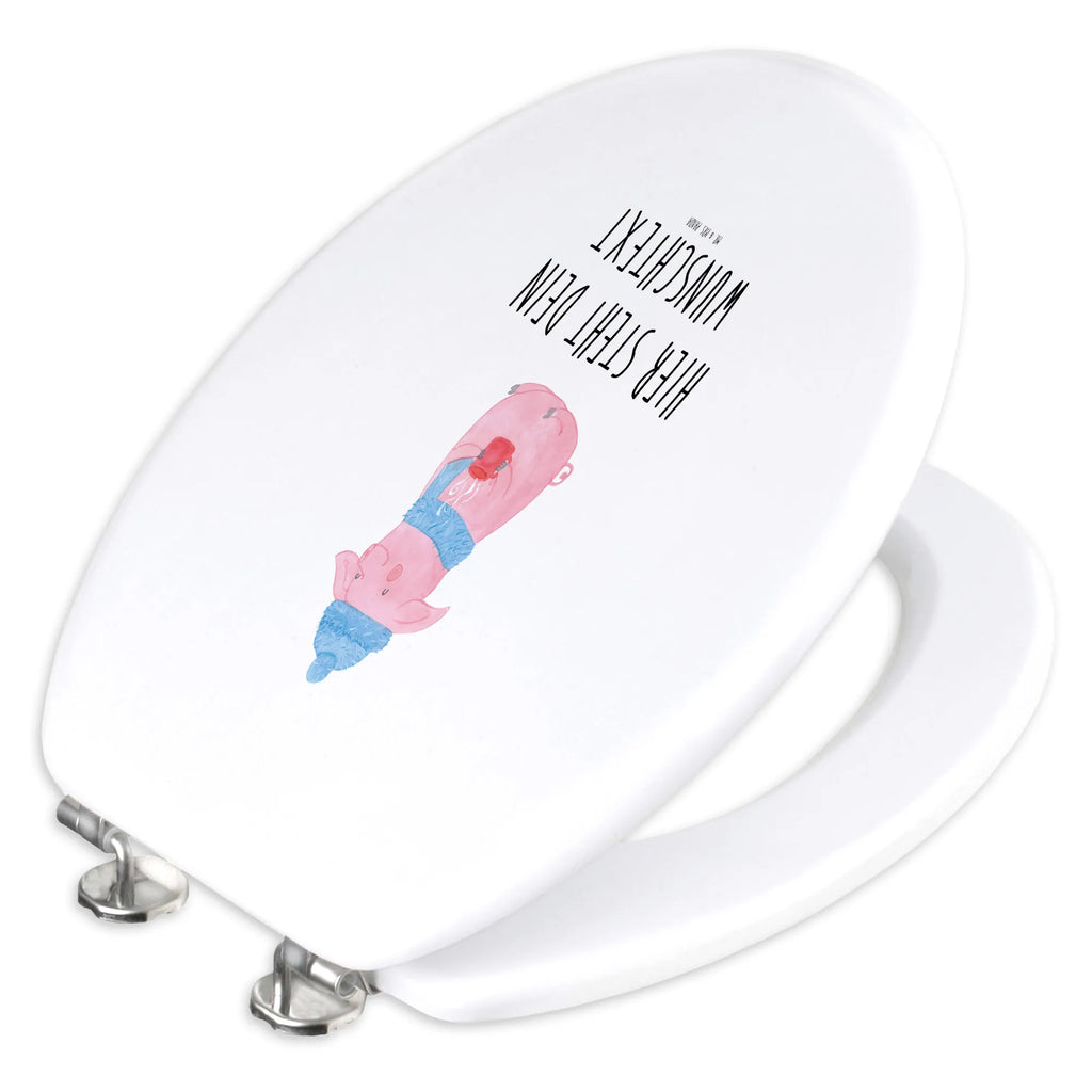 Personalisierter WC Sitz Motiv Lallelndes Glühschwein Personalisierte Klobrille, Personalisierter Klodeckel, Personalisierter Toilettendeckel, Personalisierter WC-Sitz, Toilettendeckel mit Namen, WC Sitz mit Namen, Winter, Weihnachten, Weihnachtsdeko, Nikolaus, Advent, Heiligabend, Wintermotiv, Glühwein, Betrunken, Weihnachtsmarkt, Spruch