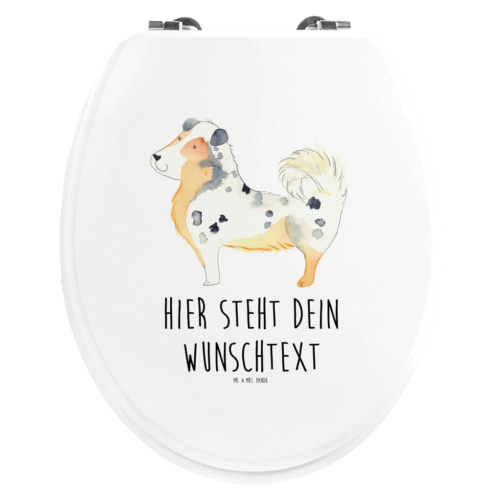 Personalisierter WC Sitz Motiv Australien Shepherd Personalisierte Klobrille, Personalisierter Klodeckel, Personalisierter Toilettendeckel, Personalisierter WC-Sitz, Toilettendeckel mit Namen, WC Sitz mit Namen, Hund, Hundemotiv, Haustier, Hunderasse, Tierliebhaber, Hundebesitzer, Sprüche, Australien Shepherd, Shepherd, Hundeliebe, Familienhund, Spruch