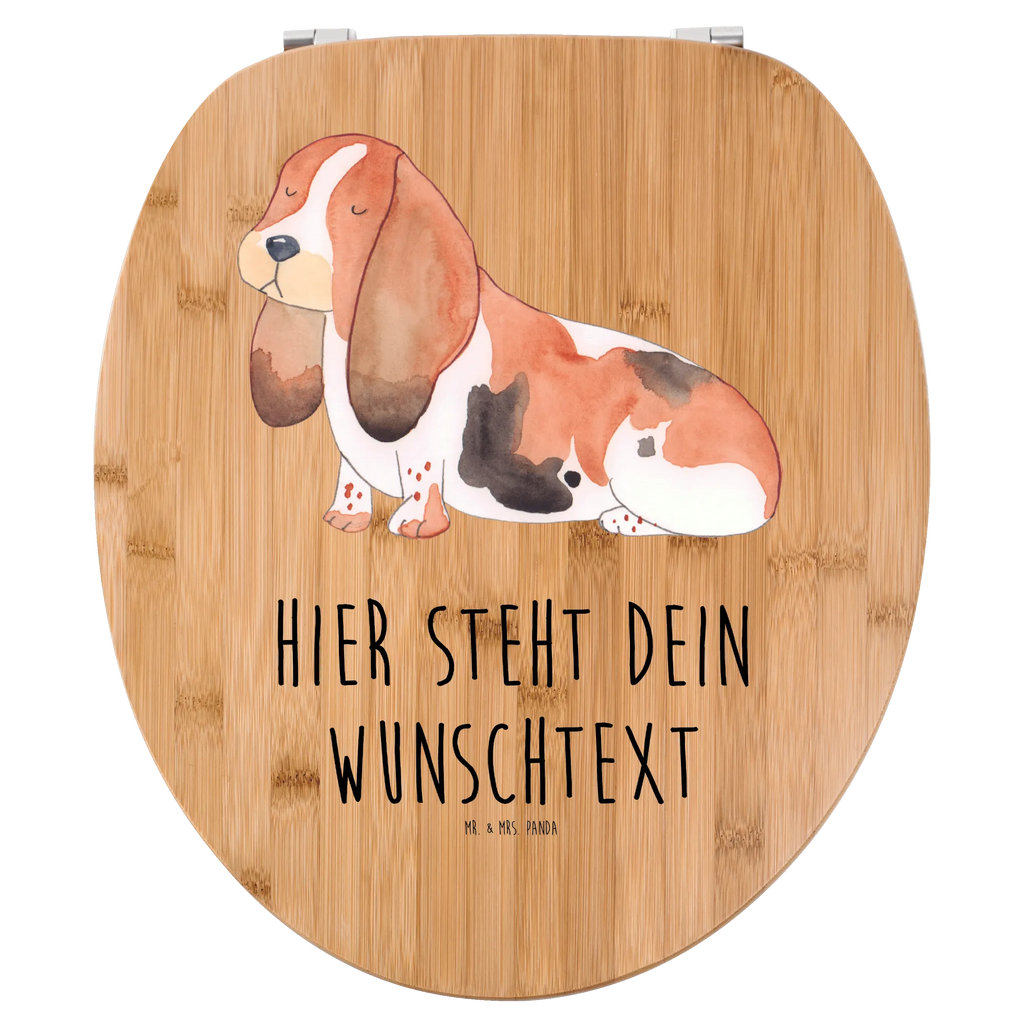 Personalisierter WC Sitz Motiv Hund Basset Hound Personalisierte Klobrille, Personalisierter Klodeckel, Personalisierter Toilettendeckel, Personalisierter WC-Sitz, Toilettendeckel mit Namen, WC Sitz mit Namen, Hund, Hundemotiv, Haustier, Hunderasse, Tierliebhaber, Hundebesitzer, Sprüche, Basset Hound, Basset, Hundeliebe, kinderlos