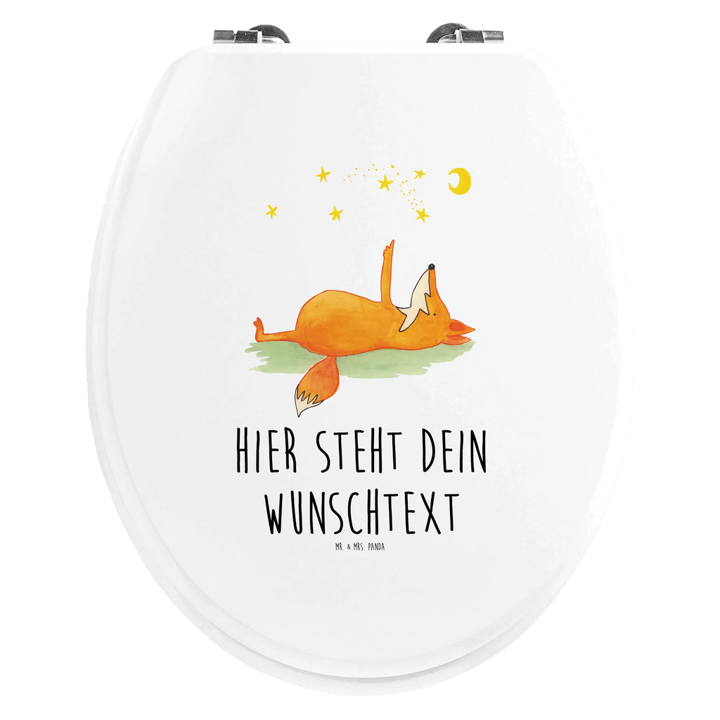 Personalisierter WC Sitz Motiv Fuchs Sterne Personalisierte Klobrille, Personalisierter Klodeckel, Personalisierter Toilettendeckel, Personalisierter WC-Sitz, Toilettendeckel mit Namen, WC Sitz mit Namen, Fuchs, Füchse, tröstende Worte, Spruch positiv, Spruch schön, Romantik, Always Look on the Bright Side of Life