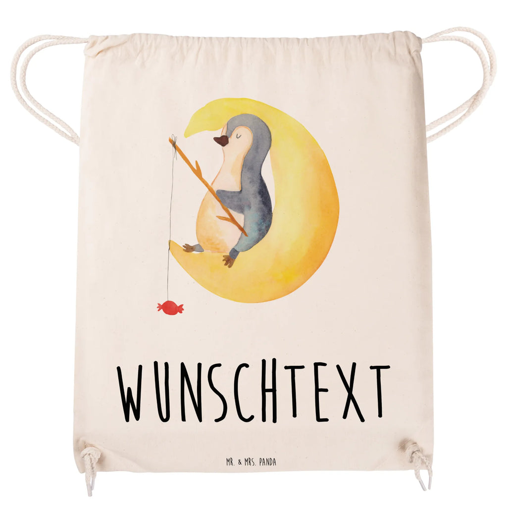 Personalisierter Sportbeutel Pinguin Mond Personalisierter Sportbeutel, Personalisierter Beutel, Personalisierte Sporttasche, Personalisierter Tasche, Personalisierter Stoffbeutel, Personalisierter Sportbeutel Kinder, Sportbeutel mit Namen, Turnbeutel mit Namen, Beutel mit Namen, Sporttasche mit Namen, Tasche mit Namen, Stoffbeutel mit Namen, Sportbeutel Kinder mit Namen, Wunschtext, Wunschnamen, Personalisierbar, Personalisierung, Pinguin, Pinguine, Spruch, schlafen, Nachtruhe, Einschlafen, Schlafzimmer, Schlafstörungen, Gästezimmer