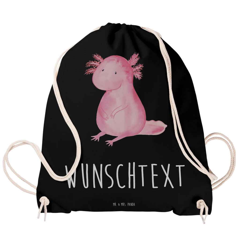 Personalisierter Sportbeutel Axolotl Personalisierter Sportbeutel, Personalisierter Beutel, Personalisierte Sporttasche, Personalisierter Tasche, Personalisierter Stoffbeutel, Personalisierter Sportbeutel Kinder, Sportbeutel mit Namen, Turnbeutel mit Namen, Beutel mit Namen, Sporttasche mit Namen, Tasche mit Namen, Stoffbeutel mit Namen, Sportbeutel Kinder mit Namen, Wunschtext, Wunschnamen, Personalisierbar, Personalisierung, Axolotl, Molch, Axolot, vergnügt, fröhlich, zufrieden, Lebensstil, Weisheit, Lebensweisheit, Liebe, Freundin