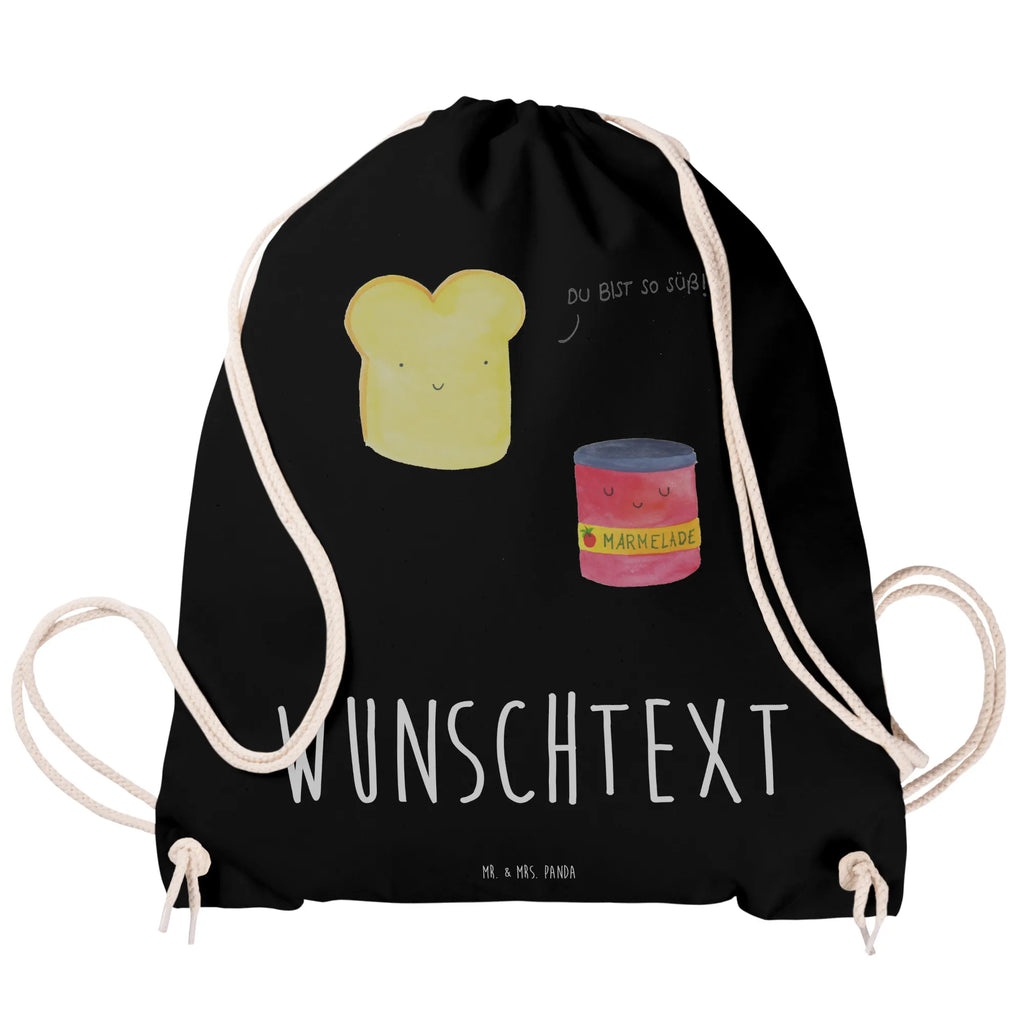 Personalisierter Sportbeutel Toast & Marmelade Personalisierter Sportbeutel, Personalisierter Beutel, Personalisierte Sporttasche, Personalisierter Tasche, Personalisierter Stoffbeutel, Personalisierter Sportbeutel Kinder, Sportbeutel mit Namen, Turnbeutel mit Namen, Beutel mit Namen, Sporttasche mit Namen, Tasche mit Namen, Stoffbeutel mit Namen, Sportbeutel Kinder mit Namen, Wunschtext, Wunschnamen, Personalisierbar, Personalisierung, Tiermotive, Gute Laune, lustige Sprüche, Tiere, Toast, Marmelade, Dreamteam, süße Postkarte, süß, Küche Deko, Küche Spruch, Frühstück Einladung, Brot, Toastbrot