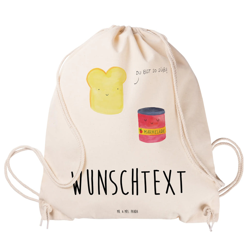 Personalisierter Sportbeutel Toast & Marmelade Personalisierter Sportbeutel, Personalisierter Beutel, Personalisierte Sporttasche, Personalisierter Tasche, Personalisierter Stoffbeutel, Personalisierter Sportbeutel Kinder, Sportbeutel mit Namen, Turnbeutel mit Namen, Beutel mit Namen, Sporttasche mit Namen, Tasche mit Namen, Stoffbeutel mit Namen, Sportbeutel Kinder mit Namen, Wunschtext, Wunschnamen, Personalisierbar, Personalisierung, Tiermotive, Gute Laune, lustige Sprüche, Tiere, Toast, Marmelade, Dreamteam, süße Postkarte, süß, Küche Deko, Küche Spruch, Frühstück Einladung, Brot, Toastbrot