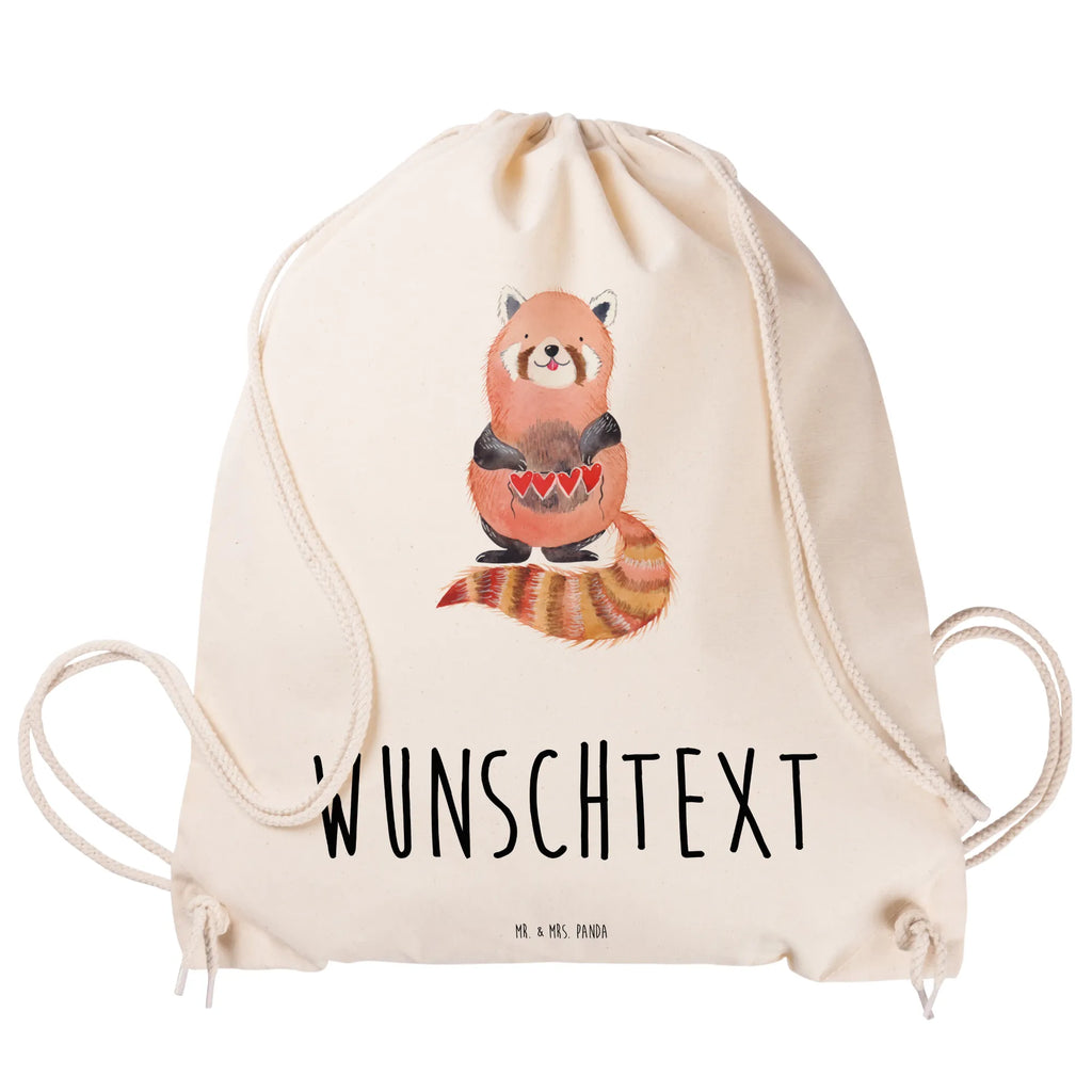 Personalisierter Sportbeutel Roter Panda Personalisierter Sportbeutel, Personalisierter Beutel, Personalisierte Sporttasche, Personalisierter Tasche, Personalisierter Stoffbeutel, Personalisierter Sportbeutel Kinder, Sportbeutel mit Namen, Turnbeutel mit Namen, Beutel mit Namen, Sporttasche mit Namen, Tasche mit Namen, Stoffbeutel mit Namen, Sportbeutel Kinder mit Namen, Wunschtext, Wunschnamen, Personalisierbar, Personalisierung, Tiermotive, Gute Laune, lustige Sprüche, Tiere, Panda, Liebe, Rot, Herz, Liebling, Lieblingsmensch