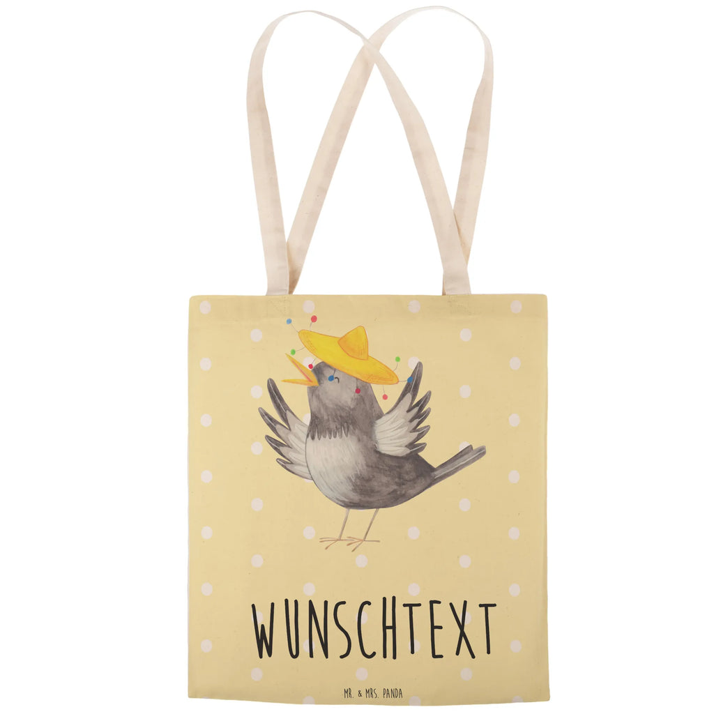 Personalisierte Einkaufstasche Rabe mit Sombrero Personalisierte Tragetasche, Personalisierte Tasche, Personalisierter Beutel, Personalisierte Stofftasche, Personalisierte Baumwolltasche, Personalisierte Umhängetasche, Personalisierter Shopper, Personalisierte Einkaufstasche, Personalisierte Beuteltasche, Tragetasche mit Namen, Tasche mit Namen, Beutel mit Namen, Stofftasche mit Namen, Baumwolltasche mit Namen, Umhängetasche mit Namen, Shopper mit Namen, Einkaufstasche mit Namen, Beuteltasche, Wunschtext, Wunschnamen, Personalisierbar, Personalisierung, Tiermotive, Gute Laune, lustige Sprüche, Tiere, Rabe, Vogel, Vögel, Spruch positiv, fröhlich sein, glücklich sein, Glück Spruch, froh, Elster, Motivation