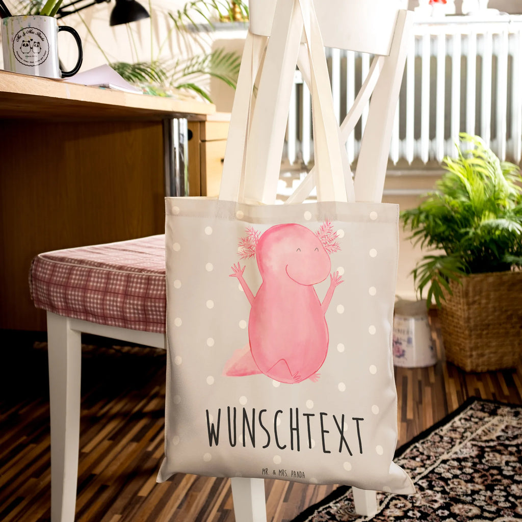 Personalisierte Einkaufstasche Axolotl Hurra Personalisierte Tragetasche, Personalisierte Tasche, Personalisierter Beutel, Personalisierte Stofftasche, Personalisierte Baumwolltasche, Personalisierte Umhängetasche, Personalisierter Shopper, Personalisierte Einkaufstasche, Personalisierte Beuteltasche, Tragetasche mit Namen, Tasche mit Namen, Beutel mit Namen, Stofftasche mit Namen, Baumwolltasche mit Namen, Umhängetasche mit Namen, Shopper mit Namen, Einkaufstasche mit Namen, Beuteltasche, Wunschtext, Wunschnamen, Personalisierbar, Personalisierung, Axolotl, Molch, Axolot, Schwanzlurch, Lurch, Lurche, fröhlich, Spaß, Freude, Motivation, Zufriedenheit