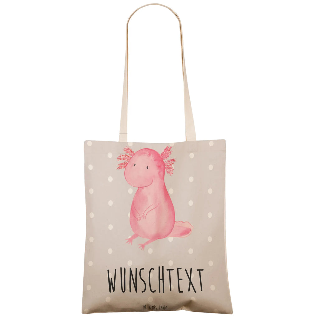 Personalisierte Einkaufstasche Axolotl Personalisierte Tragetasche, Personalisierte Tasche, Personalisierter Beutel, Personalisierte Stofftasche, Personalisierte Baumwolltasche, Personalisierte Umhängetasche, Personalisierter Shopper, Personalisierte Einkaufstasche, Personalisierte Beuteltasche, Tragetasche mit Namen, Tasche mit Namen, Beutel mit Namen, Stofftasche mit Namen, Baumwolltasche mit Namen, Umhängetasche mit Namen, Shopper mit Namen, Einkaufstasche mit Namen, Beuteltasche, Wunschtext, Wunschnamen, Personalisierbar, Personalisierung, Axolotl, Molch, Axolot, vergnügt, fröhlich, zufrieden, Lebensstil, Weisheit, Lebensweisheit, Liebe, Freundin