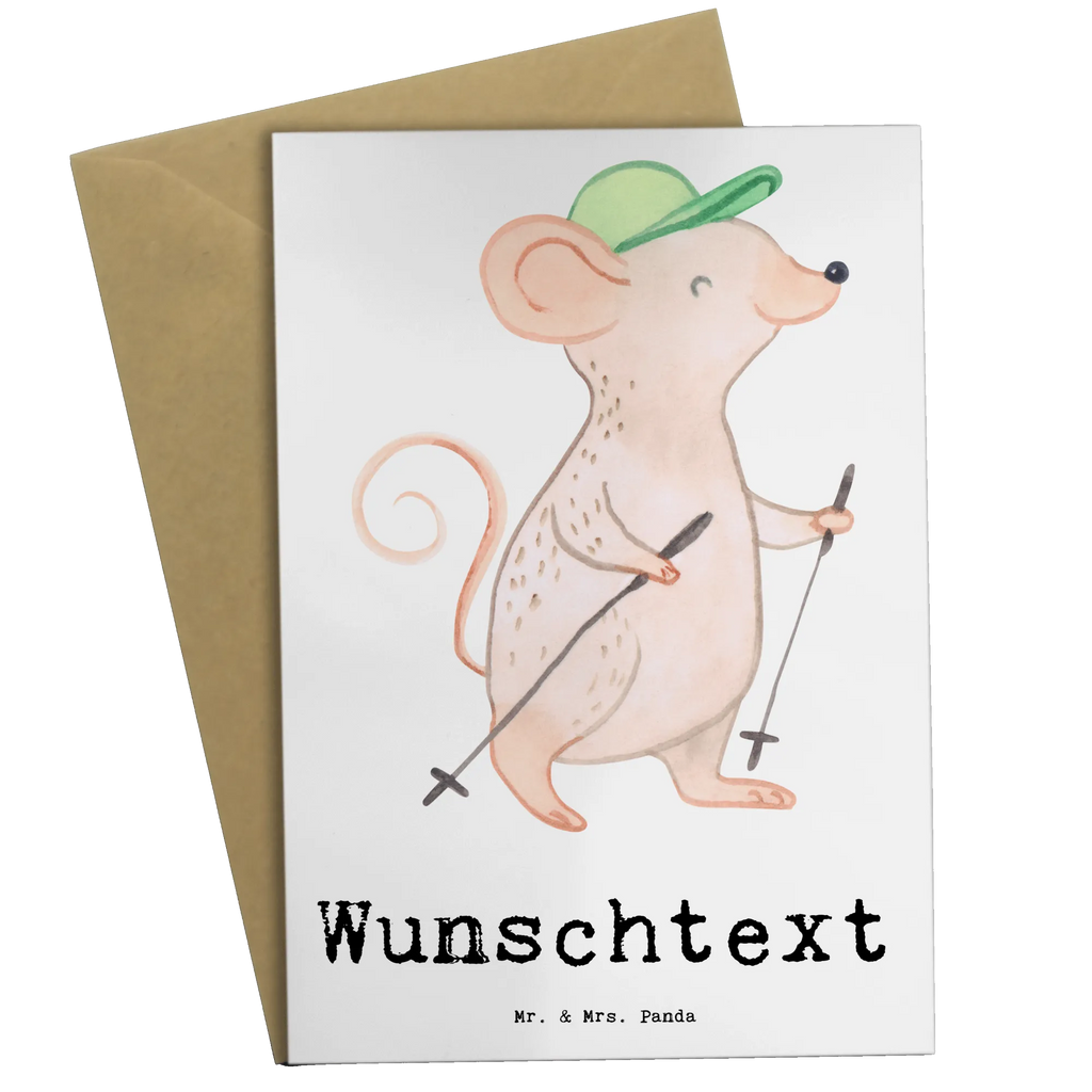 Personalisierte Grußkarte Maus Walking Personalisierte Grußkarte, Personalisiertere Klappkarte, Personalisierte Einladungskarte, Personalisierte Glückwunschkarte, Personalisierte Hochzeitskarte, Personalisierte Geburtstagskarte, Grußkarte mit Namen, Grußkarte selber drucken, Grußkarte selbst gestalten, Grußkarte mit persönlichen Nachrichten, Grußkarte als Geldgeschenk, Grußkarten personalisiert, Personalisierte Karte, Geschenk, Sport, Sportart, Hobby, Schenken, Danke, Dankeschön, Auszeichnung, Gewinn, Sportler, Walking, Walken, schnelles Gehen, Spazieren gehen