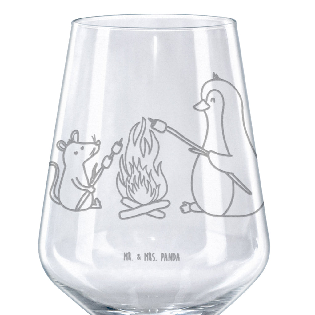 Rotwein Glas Pinguin Lagerfeuer Rotweinglas, Weinglas, Rotwein Glas, Weinglas mit Gravur, Geschenk für Weinliebhaber, Spülmaschinenfeste Weingläser, Hochwertige Weinaccessoires, Pinguin, Maus, Pinguine, Lagerfeuer, Leben, Arbeit, Job, Motivation, Büro, Büroalltag, Lebensspruch, Lebensmotivation, Neustart, Liebe, grillen, Feuer, Marshmallows