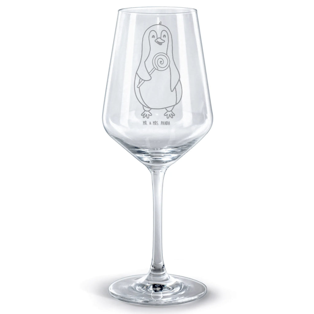 Rotwein Glas Pinguin Lolli Rotweinglas, Weinglas, Rotwein Glas, Weinglas mit Gravur, Geschenk für Weinliebhaber, Spülmaschinenfeste Weingläser, Hochwertige Weinaccessoires, Pinguin, Pinguine, Lolli, Süßigkeiten, Blödsinn, Spruch, Rebell, Gauner, Ganove, Rabauke