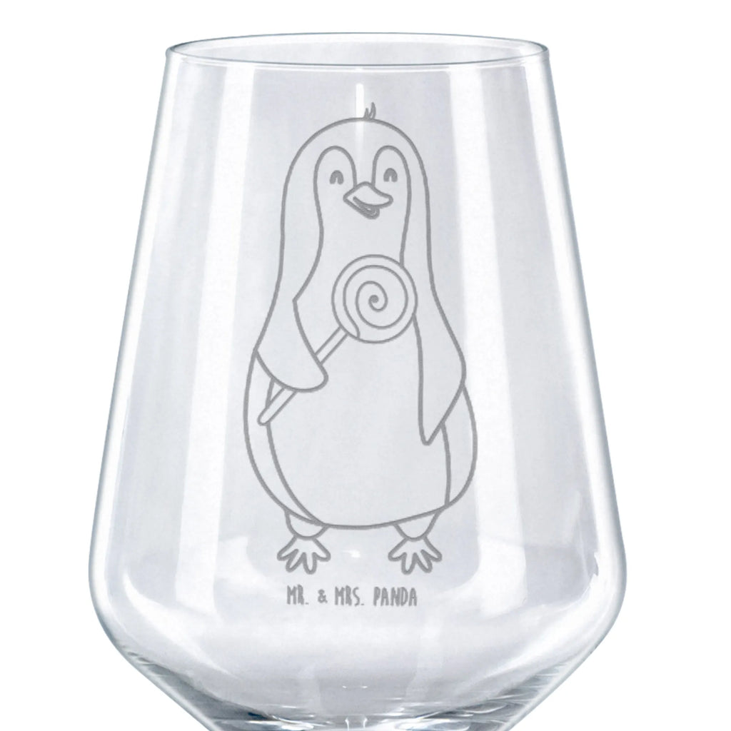 Rotwein Glas Pinguin Lolli Rotweinglas, Weinglas, Rotwein Glas, Weinglas mit Gravur, Geschenk für Weinliebhaber, Spülmaschinenfeste Weingläser, Hochwertige Weinaccessoires, Pinguin, Pinguine, Lolli, Süßigkeiten, Blödsinn, Spruch, Rebell, Gauner, Ganove, Rabauke