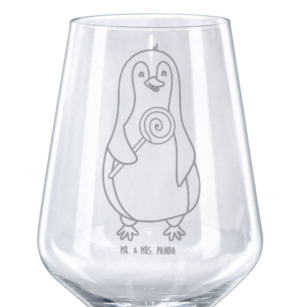 Rotwein Glas Pinguin Lolli Rotweinglas, Weinglas, Rotwein Glas, Weinglas mit Gravur, Geschenk für Weinliebhaber, Spülmaschinenfeste Weingläser, Hochwertige Weinaccessoires, Pinguin, Pinguine, Lolli, Süßigkeiten, Blödsinn, Spruch, Rebell, Gauner, Ganove, Rabauke