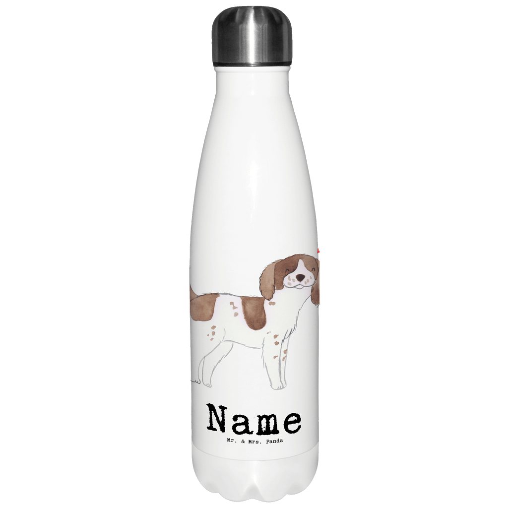 Personalisierte Thermosflasche English Springer Spaniel Lebensretter Personalisierte Isolierflasche, Personalisierte Thermoflasche, Personalisierte Trinkflasche, Trinkflasche Mit Namen, Wunschname, Bedrucken, Namensflasche, Hund, Hunderasse, Rassehund, Hundebesitzer, Geschenk, Tierfreund, Schenken, Welpe, English Springer Spaniel