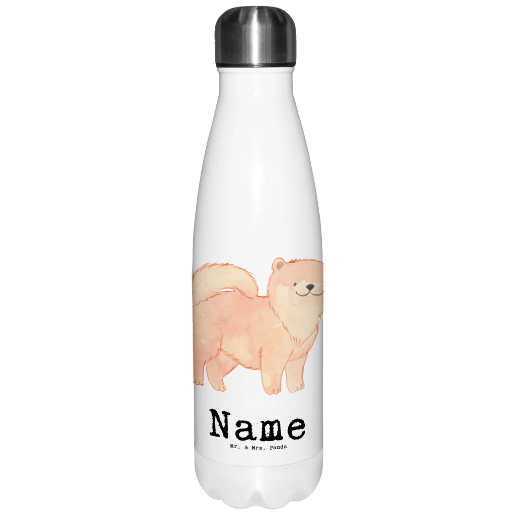 Personalisierte Thermosflasche Chow-Chow Lebensretter Personalisierte Isolierflasche, Personalisierte Thermoflasche, Personalisierte Trinkflasche, Trinkflasche Mit Namen, Wunschname, Bedrucken, Namensflasche, Hund, Hunderasse, Rassehund, Hundebesitzer, Geschenk, Tierfreund, Schenken, Welpe, Chow-Chow, Asiatischer Spitz