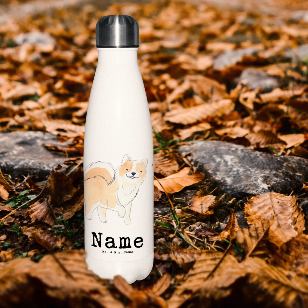 Personalisierte Thermosflasche Islandhund Lebensretter Personalisierte Isolierflasche, Personalisierte Thermoflasche, Personalisierte Trinkflasche, Trinkflasche Mit Namen, Wunschname, Bedrucken, Namensflasche, Hund, Hunderasse, Rassehund, Hundebesitzer, Geschenk, Tierfreund, Schenken, Welpe, Islandhund, isländischer Schäferhund