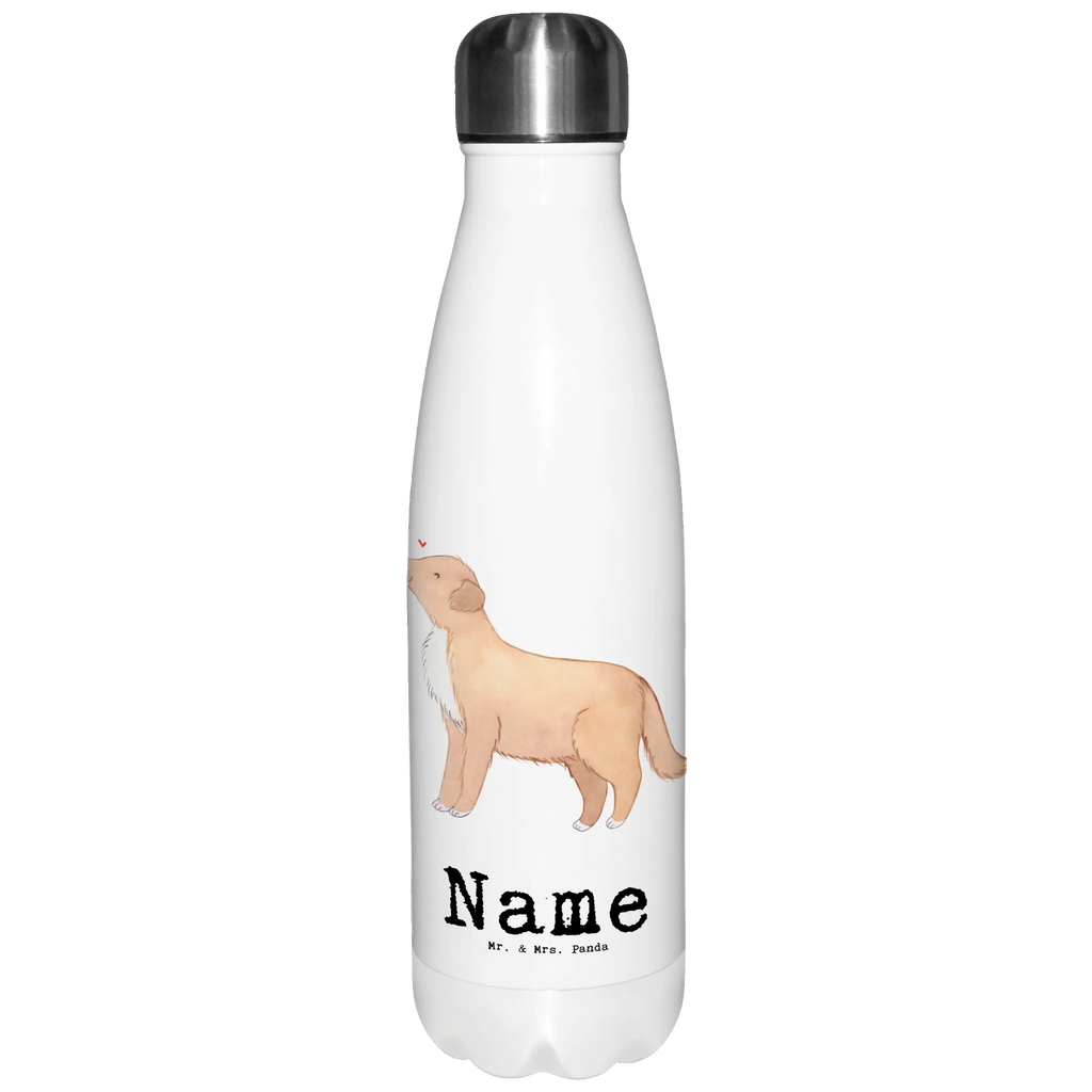 Personalisierte Thermosflasche Nova Scotia Duck Lebensretter Personalisierte Isolierflasche, Personalisierte Thermoflasche, Personalisierte Trinkflasche, Trinkflasche Mit Namen, Wunschname, Bedrucken, Namensflasche, Hund, Hunderasse, Rassehund, Hundebesitzer, Geschenk, Tierfreund, Schenken, Welpe, Nova Scotia Duck Tolling Retriever, Retriever