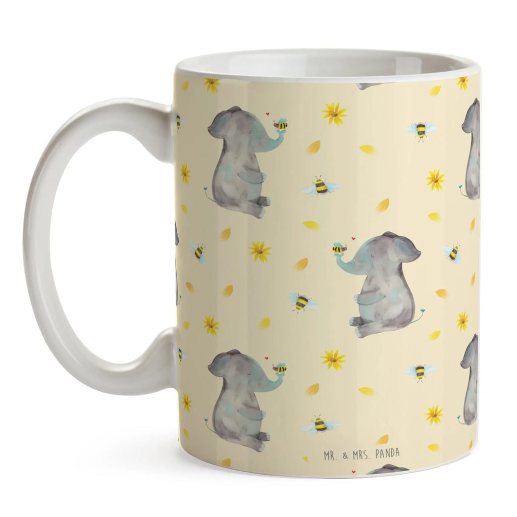 Tasse Elefant Biene Muster Tasse, Kaffeetasse, Teetasse, Becher, Kaffeebecher, Teebecher, Keramiktasse, Porzellantasse, Büro Tasse, Geschenk Tasse, Tasse Sprüche, Tasse Motive, Kaffeetassen, Tasse bedrucken, Designer Tasse, Cappuccino Tassen, Schöne Teetassen, Tiermotive, Gute Laune, lustige Sprüche, Tiere, Elefant, Biene, Liebe, Liebesbeweis, Jahrestag, Liebesgeschenk, Heiratsantrag, Hochzeitsgeschenk, Liebesspruch