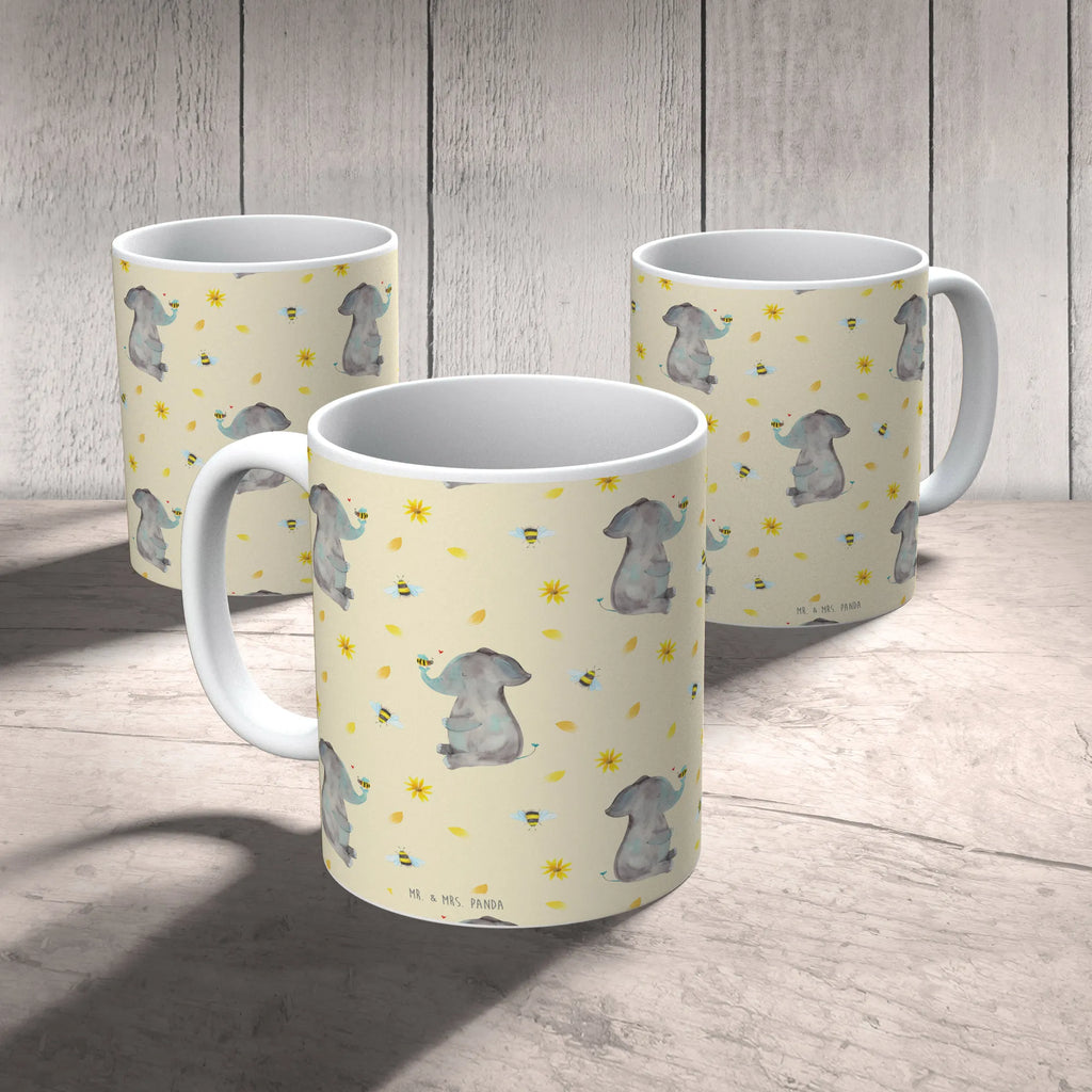 Tasse Elefant Biene Muster Tasse, Kaffeetasse, Teetasse, Becher, Kaffeebecher, Teebecher, Keramiktasse, Porzellantasse, Büro Tasse, Geschenk Tasse, Tasse Sprüche, Tasse Motive, Kaffeetassen, Tasse bedrucken, Designer Tasse, Cappuccino Tassen, Schöne Teetassen, Tiermotive, Gute Laune, lustige Sprüche, Tiere, Elefant, Biene, Liebe, Liebesbeweis, Jahrestag, Liebesgeschenk, Heiratsantrag, Hochzeitsgeschenk, Liebesspruch