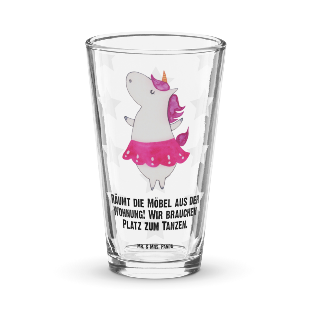 Premium Trinkglas Einhorn Ballerina Trinkglas, Glas, Pint Glas, Bierglas, Cocktail Glas, Wasserglas, Einhorn, Einhörner, Einhorn Deko, Pegasus, Unicorn, Tanzen, Ballerina, Party, Wohnung, Spaß, Feiern, Geburtstag, Tänzerin, Lebenslust, Lebensfreude