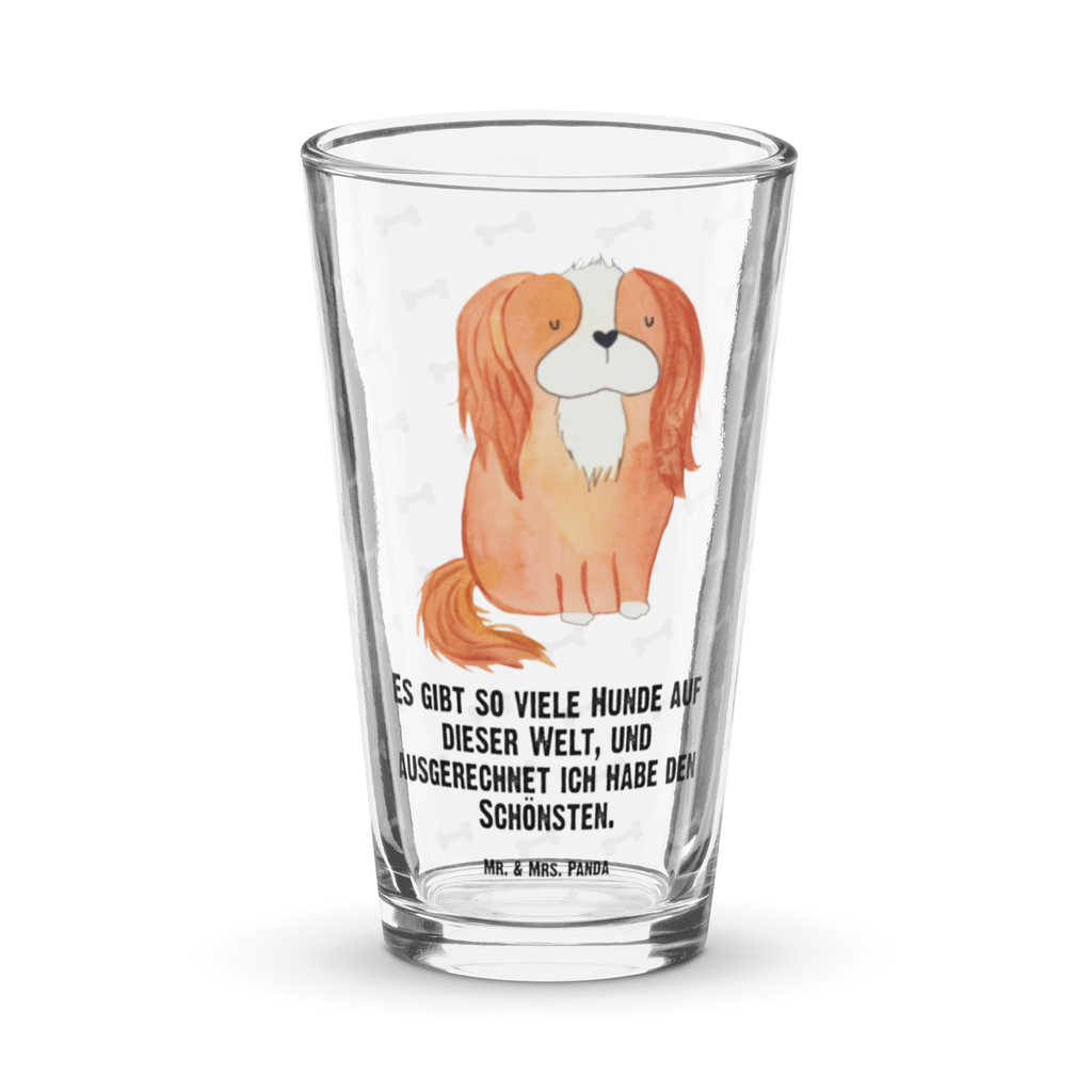 Premium Trinkglas Cavalier King Charles Spaniel Trinkglas, Glas, Pint Glas, Bierglas, Cocktail Glas, Wasserglas, Hund, Hundemotiv, Haustier, Hunderasse, Tierliebhaber, Hundebesitzer, Sprüche, Cavalier King Charles Spaniel, Cockerspaniel, Spaniel, Spruch, schönster Hund