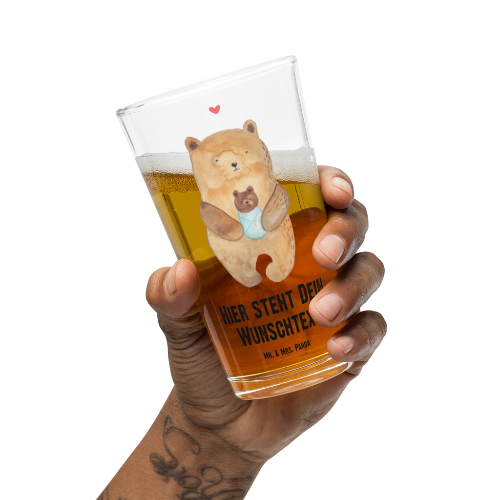 Personalisiertes Trinkglas Bär Baby Personalisiertes Trinkglas, Personalisiertes Glas, Personalisiertes Pint Glas, Personalisiertes Bierglas, Personalisiertes Cocktail Glas, Personalisiertes Wasserglas, Glas mit Namen, Glas selber bedrucken, Wunschtext, Selbst drucken, Wunschname, Bär, Teddy, Teddybär, Eltern, Mutter, Baby, Taufe, Geburt, Nichte, Neffe, Enkel, Enkelin, Täufling, Geburtstag, Glückwunsch