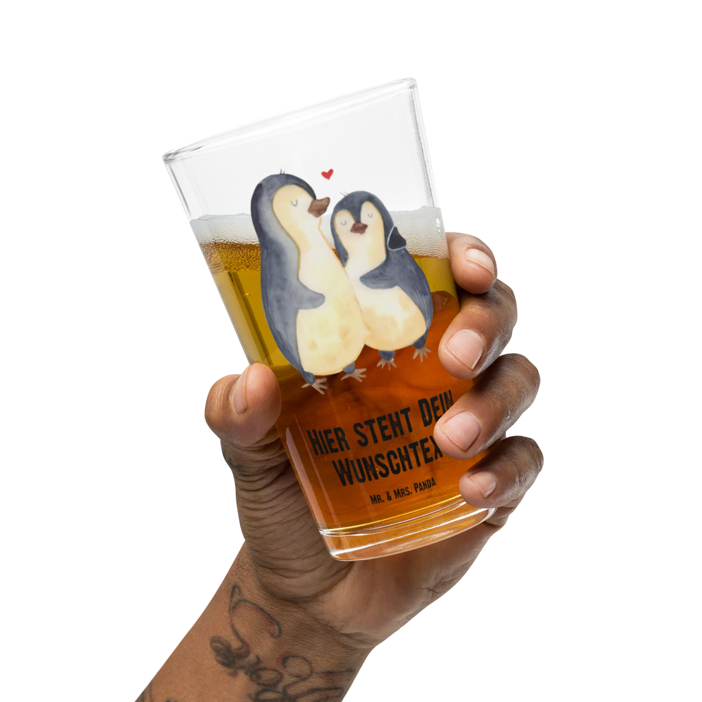 Personalisiertes Trinkglas Pinguin umarmen Personalisiertes Trinkglas, Personalisiertes Glas, Personalisiertes Pint Glas, Personalisiertes Bierglas, Personalisiertes Cocktail Glas, Personalisiertes Wasserglas, Glas mit Namen, Glas selber bedrucken, Wunschtext, Selbst drucken, Wunschname, Pinguin, Liebe, Liebespaar, Liebesbeweis, Liebesgeschenk, Verlobung, Jahrestag, Hochzeitstag, Hochzeit, Hochzeitsgeschenk